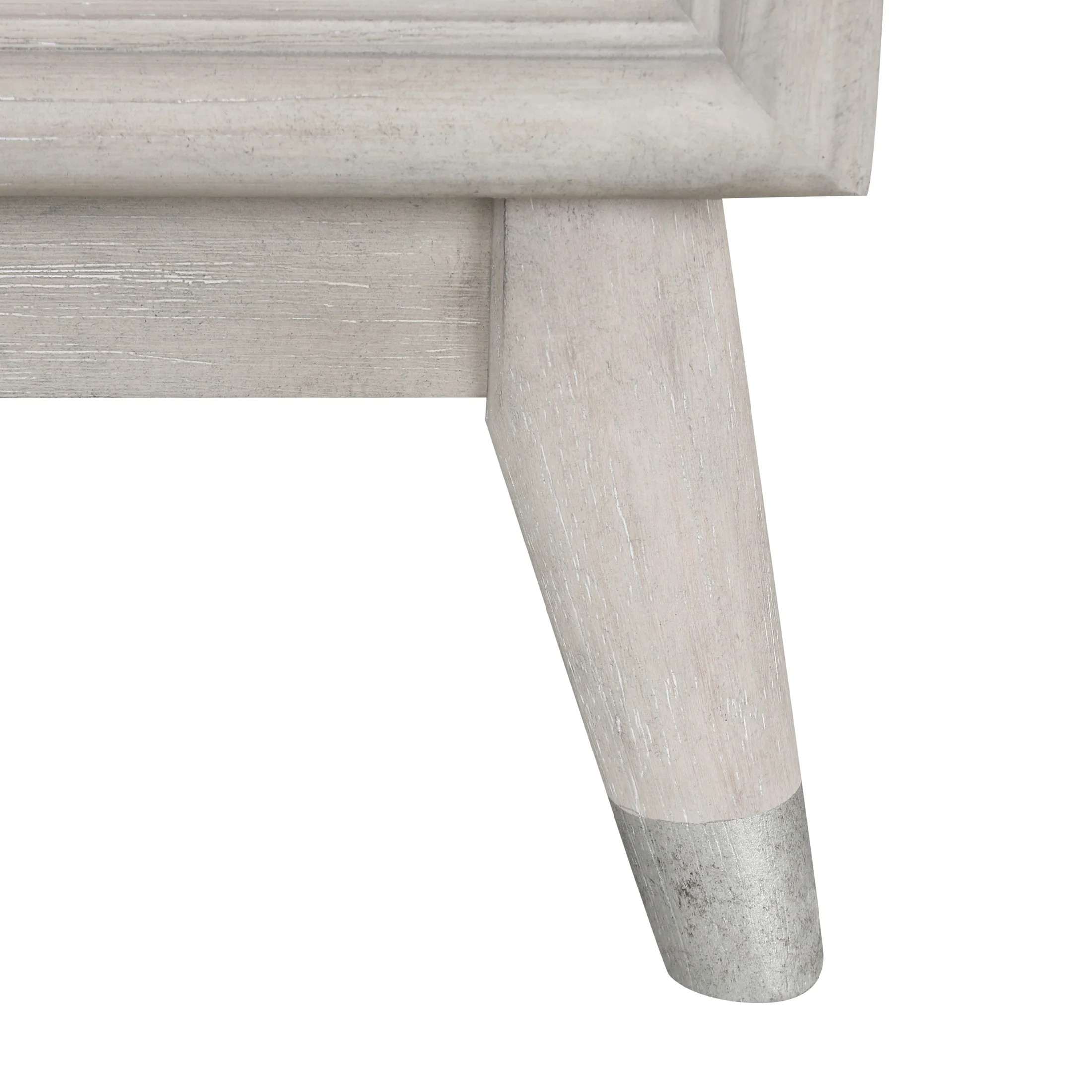 Lumina LED Upholstered King Size Panel Bed – Light Washed Oak | Wooden Karigar - Image 4