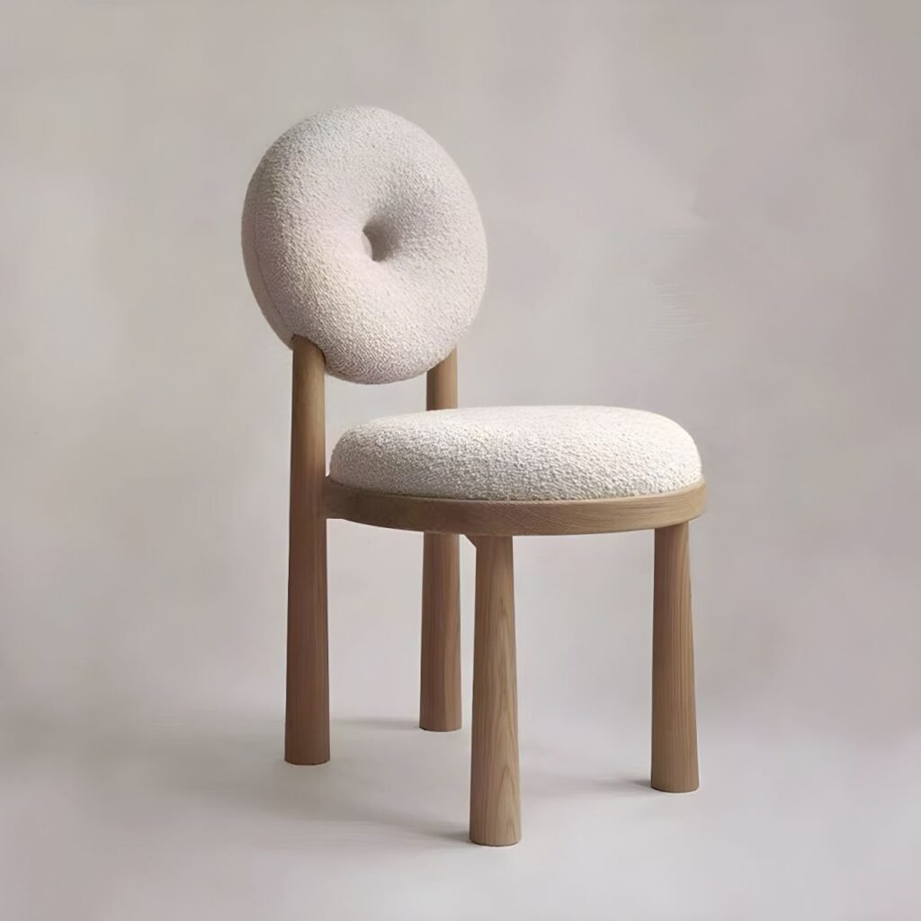 Wooden chair for modern Indian home
